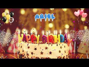 ARIEL Birthday Song – Happy Birthday Ariel