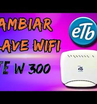 Cómo Cambiar la Contraseña WiFi del Módem ZTE W300E en Minutos