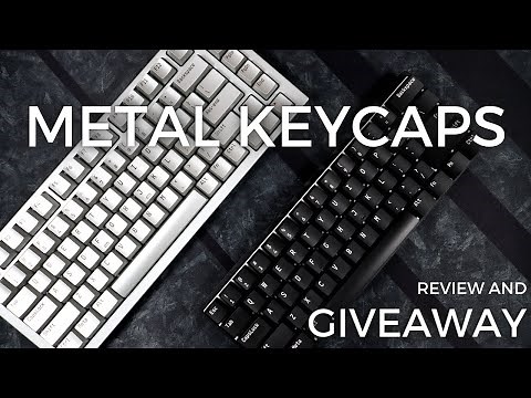 Aluminum Metal Keycaps from Norway review and GIVEAWAY