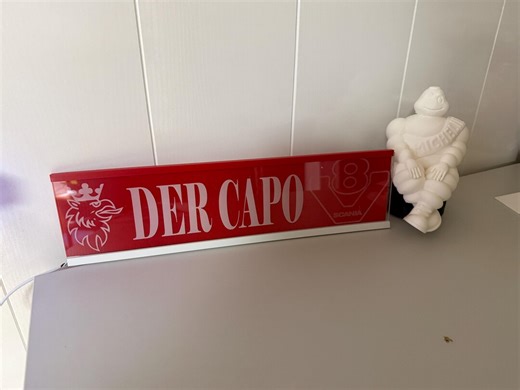 LED Namenschild Für Lkw-fahrer – Individuell Graviert | 400x100mm | USB 5V - Leuchtschild - Etsy