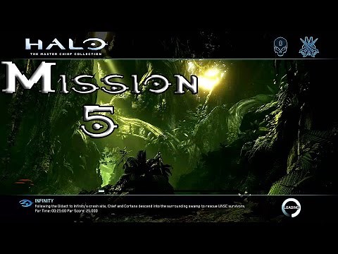 Halo 4 - Infinity - Mission 5 Walkthrough (1080p60fps) Xbox One MCC