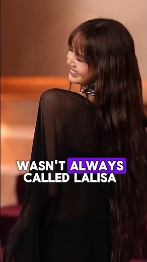 The Untold Story Behind BLACKPINK Lisa's Real Name