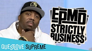 Erick Sermon Recalls Meeting Parish Smith & Forming EPMD Watch The Full Episode - https://youtu.be/K-I6-DLeOeo Watch More QLS - https://www.youtube.com/playlist?list=PL_tOgLuJmFpLzoO8WqSCMwRY79gep8BG4 In a clip from his one-on-one interview with Questlove, Erick Sermon revisits the mid-1980s when a series of events led him to his bandmate. E-Double explains how a would-be EPMD song was something he had written at 12 years old and how his future band-mate greeted him with jokes. | The Roots