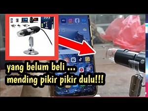 NyeseL!!!!....... Beli alat kaya GINIan..... (mikroskop usb digital)