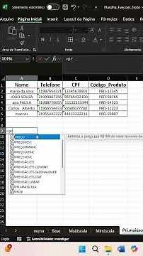 Como deixar a primeira letra maiúscula no Excel automaticamente