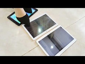 ​Girl Stomping on a Tablet​
