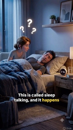 😴 Ever Wondered Why We Talk in Our Sleep?