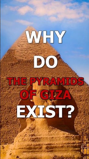 Why Do The Great Pyramids 🇪🇬 Exist? #Pyramid #Egypt #History