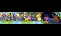 Mix of 3 videos from youtube : The backyardigans episodes