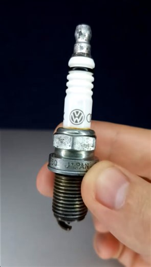 Create a functional welding machine from a car spark plug