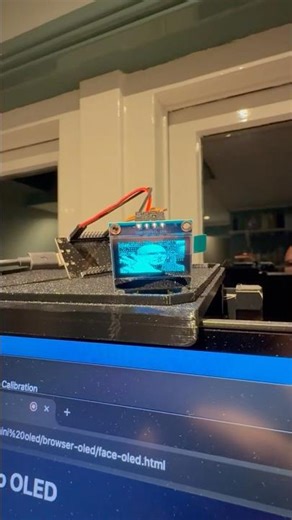 Your Face on a Display Smaller Than a Postage Stamp #tech #diy #esp32