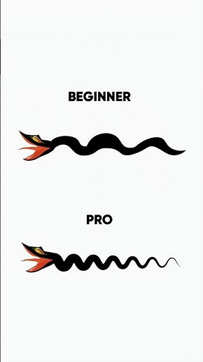 Adobe Illustrator 2026 Tips - How to Draw a Professional Snake Using the Zig Zag Tool #mostafadesign