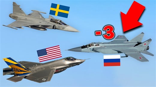 728K views · 11K reactions | The Border Trap: NATO Waited for Russian Jets to Cross the Line—Then F-35 Stealth Fighters Met the MiG-31 Foxhounds. | Elon Video | Facebook