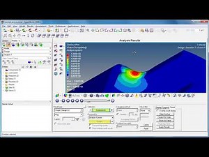 OptiStruct Optimization - Free-Shape Optimization of a 3-D Bracket using the Free-shape Method