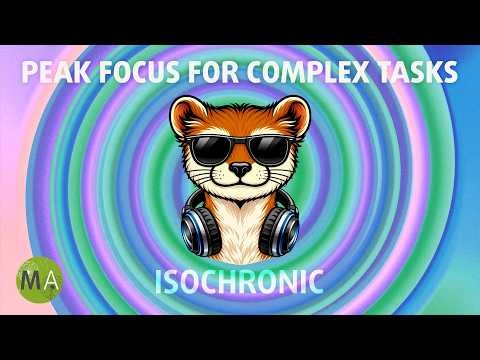 Peak Focus for Complex Tasks | Deep House Mix + Isochronic Tones