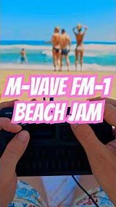 Beach jam with M-VAVE FM-1 / pocket fm synthesizer demo 🏖️🌊🎹 #mvavefm1 #synthjam #producerlife
