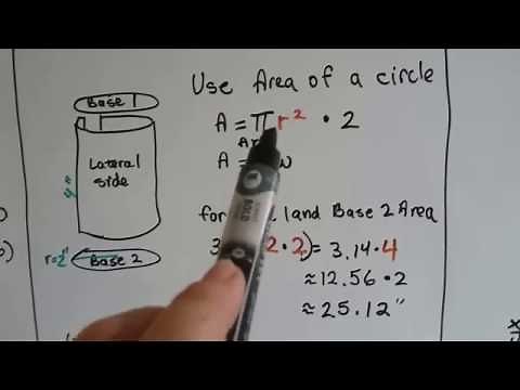 Grade 6 Math #13.2, Find the Surface Area of a Solid figure