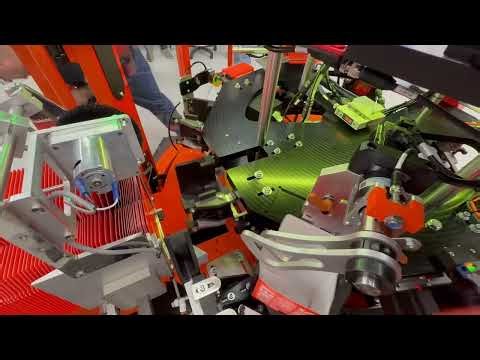 RVC 10 Compact Rotary Cartoner w 2 Lane Infeed Collation