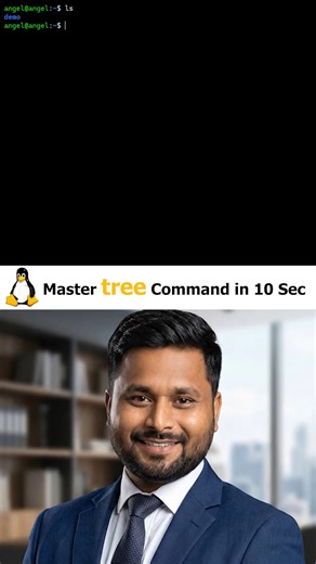 sumit cloud lab on Instagram: "Master Linux tree Command in 10 Sec | Linux Tips #LinuxTips #ErrorFix #TreeCommand #TerminalSkills #LinuxTutorial #HindiTech #Programming #Ubuntu"
