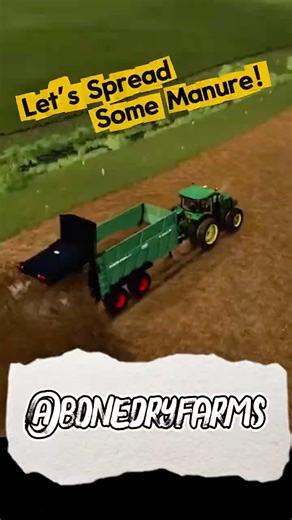 Spreading Manure | FS25 #farmingsimulator25 #lynardskynard
