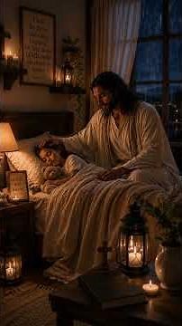 Quiet Time with God 🌙 Christian Sleep Music | Peaceful Prayer, Rain Sounds & Deep Rest
