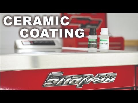Ceramic Coating a Snap On Tool Box