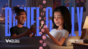 Daniel & Lilly - Estilo Pixar