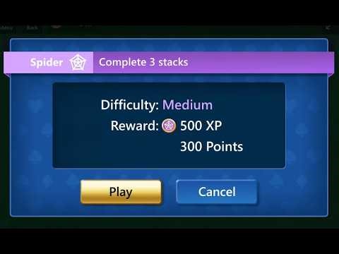 Spider Solitaire - April 25, 2026 - Microsoft Daily Challenge - Solitaire