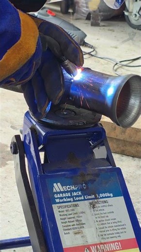 Welding Up Custom Exhaust for the Headers 🔥