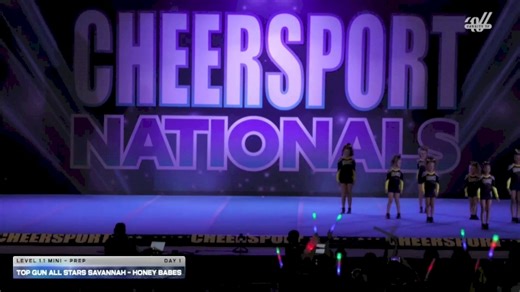 Top Gun All Stars Savannah - Honey Babes [2026 L1.1 Mini - PREP Day 1] 2026 CHEERSPORT National All Star Cheerleading Championship