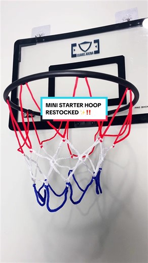 Hayooo siapa yang masih kebingungan cara pemasangan Mini Starter Hoop ?? 🤔 Ternyata gampang banget loh! Dengan mini starter hoop ini kamu bisa melatih skill basketmu dimana aja dan kapan aja 😉 Gasss order sekarang sebelum kehabisan ‼️🏀