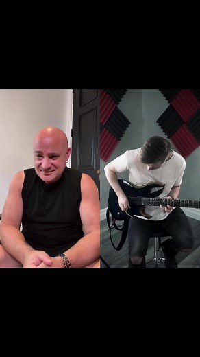 #Duet with @colerolland One of my favorite of Danny’s solos. #disturbed #striken #blinreaction #rocktok #guitarcover #cover #guitartok #guitarsolo