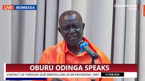 LIVE: ODM PARTY LEADER OBURU ODINGA SPEAKS AHEAD OF NEC MEETING | Global Horizon Media