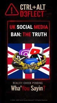 UK Social Media Ban: THE TRUTH 🚫📱
