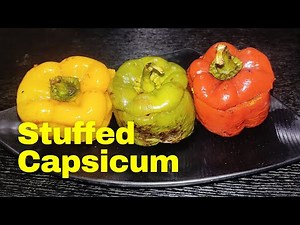 Stuffed Capsicum Recipe by Zana Studio