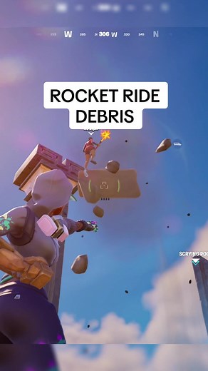 Rocket Ride Earthbending Mythic Debris in Fortnite