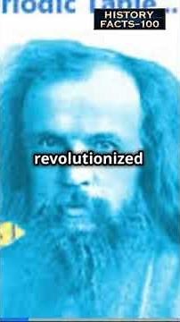 Dmitri Mendeleev: The Genius Who Created the Periodic Table!
