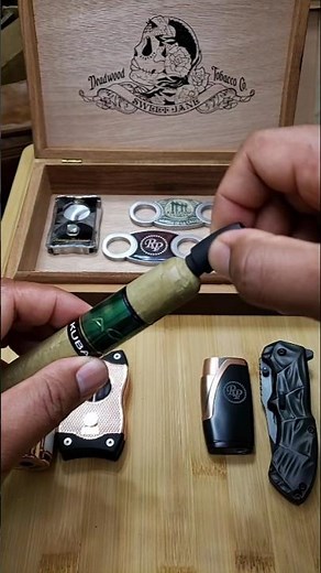 Cigar Prep ASMR | Punch Cut, Toasting and Lighting a Candela Cigar | ACID Kuba Kuba by Drew Estate