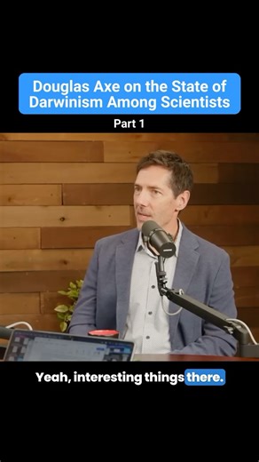 In a recent interview on the Sean McDowell Show, Dr. Douglas Axe explained what the current state of Darwinism is among the scientific community. It is a fascinating discussion we invite you to tune in at the link in our bio. Stay tuned for part 2. As usual, we welcome your comments below. . . . . . . . . . . #intelligentdesign #scienceandfaith #apologetics #sciencestudent #biolauniversity #apologetics #biologystudent | Center for Science & Culture