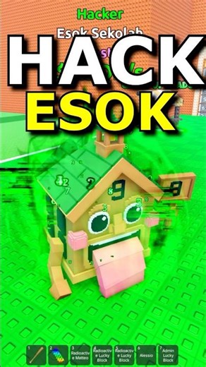 Hacker Esok in Escape Tsunami for Brainrots Roblox