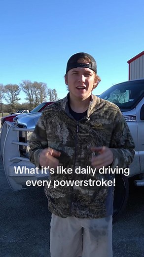 What its like owning and daily driving every powerstroke. #powerstroke #powerstrokecentral