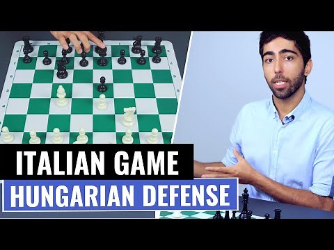 The Hungarian Defense | A Rare Option in the Italian Game | IM Alex Astaneh