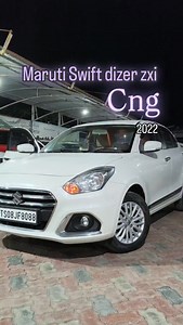 Maruti suzuki swift dizer zxi cng petrol ⛽ 2022 modal 110k driven New appollo tyres Unused spare wheel Touch screen with reverse camera Push start and Stop button Alloy wheels Complete showroom track vehicle Price 6.80/- bit negotiable Cell 7013288306 | Thodeti Ashok