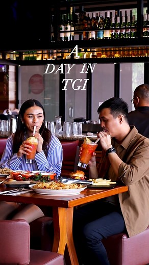 Come with us for amazing food and great drinks at TGI Fridays 😍 #TGIFridaysph | TGIFriday's Philippines