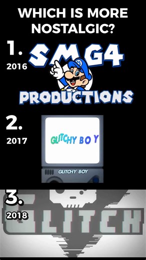 Which SMG4 Intro Is More Nostalgic? 😭 2016 vs 2017 vs 2018 #shorts