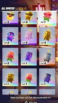 How to find the Fortnite GALAXY SPRITES easily!