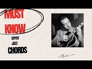 Gypsy Jazz Guitar Lesson-Must know chords (Beginner)