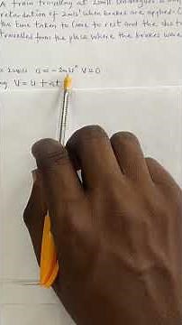 Linear motion problem and solutions