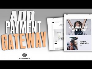 How To add Payment Method On Squarespace (EASY)