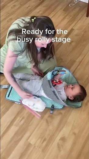 The Playtime Changing Pad is the only changing pad needed from newborn to potty trained.